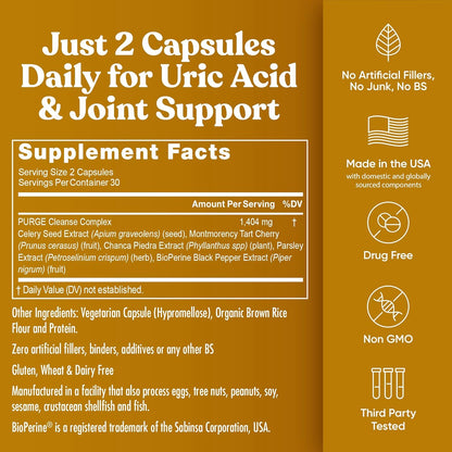 UricClear™ Daily Detox Capsules