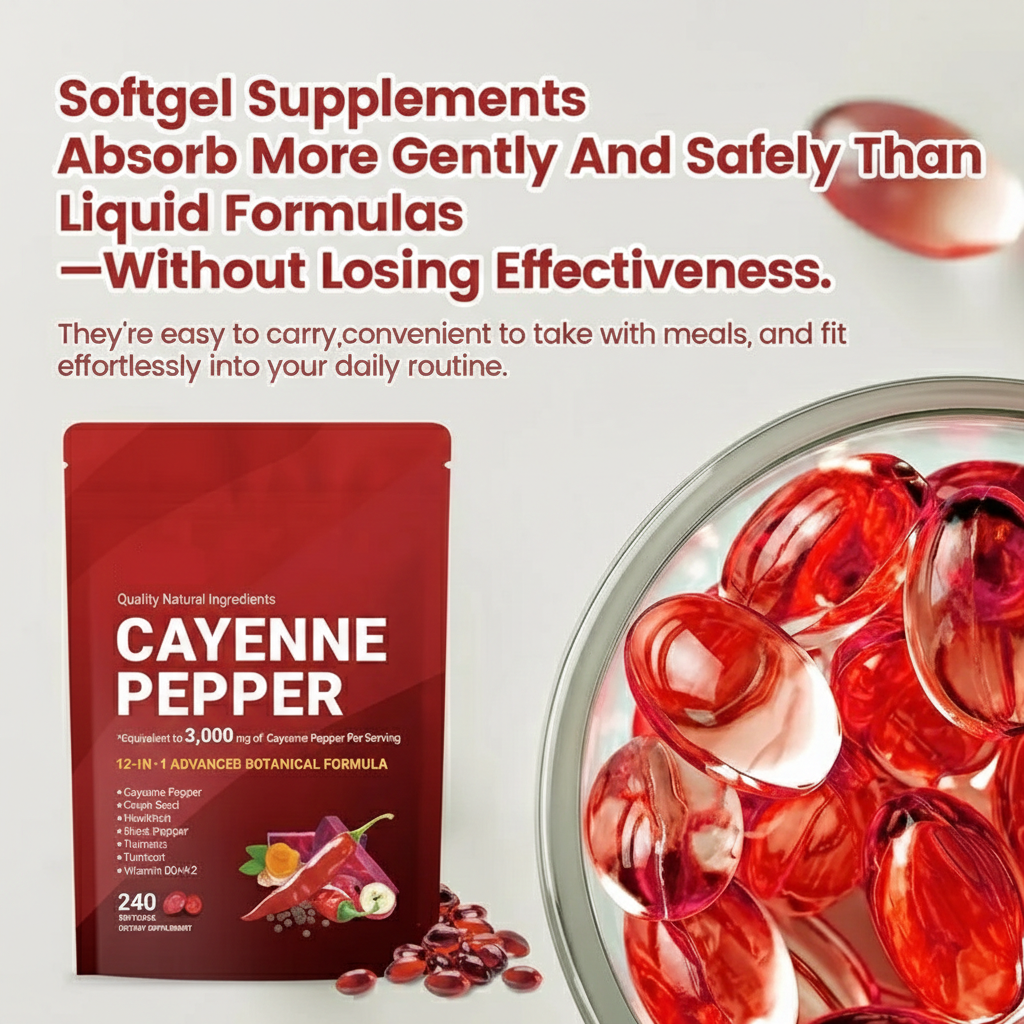 CapsiBurn – Cayenne Pepper Softgels