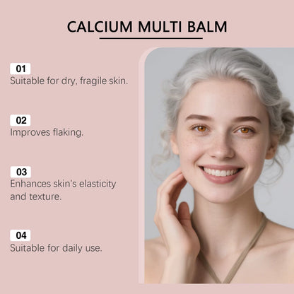 Calcium Multi Balm Firming Lightweight Hydrating Face Balm Tightening Smoothing Moisturing Stick Daily Skincare