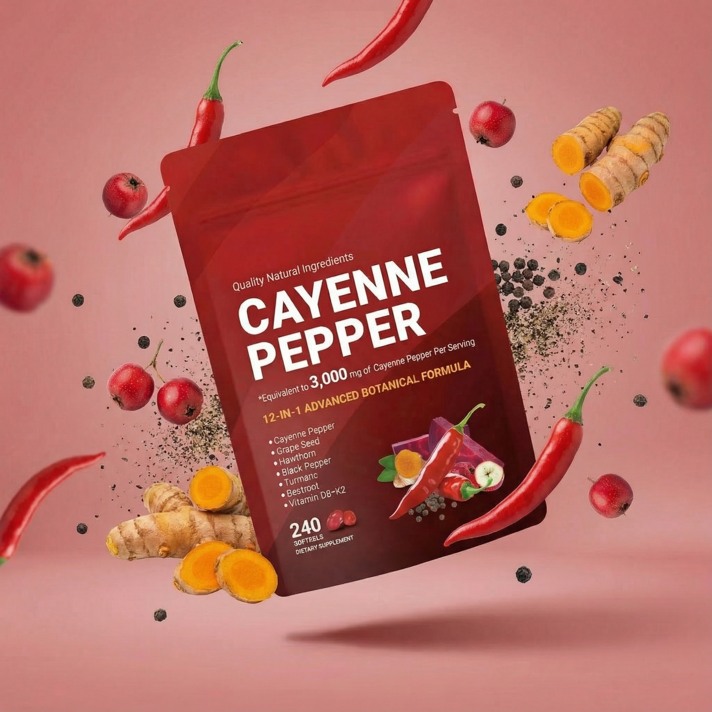 CapsiBurn – Cayenne Pepper Softgels